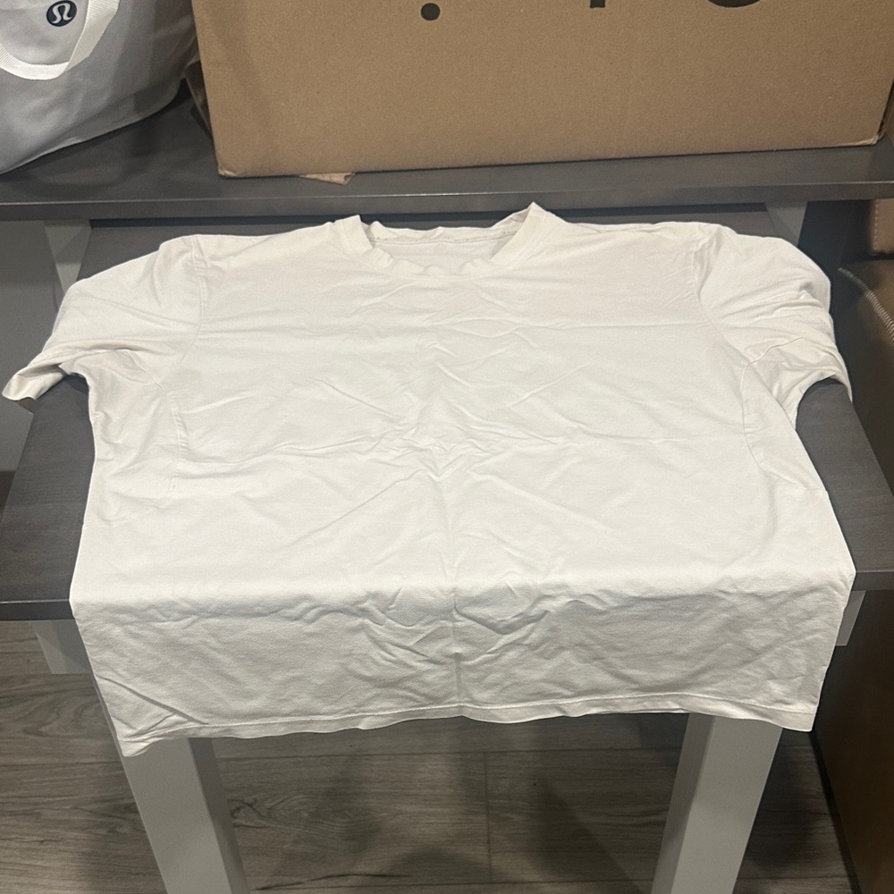 lululemon athletica White Short Sleeve Tee